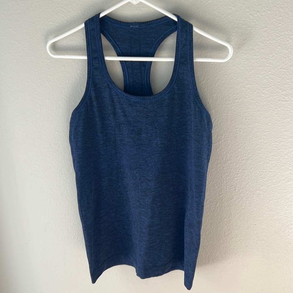 Lululemon Blue running shirt